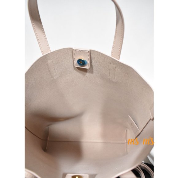 NWT SAINT LAURENT YSL Light pink Leather Tote - Picture 7 of 8